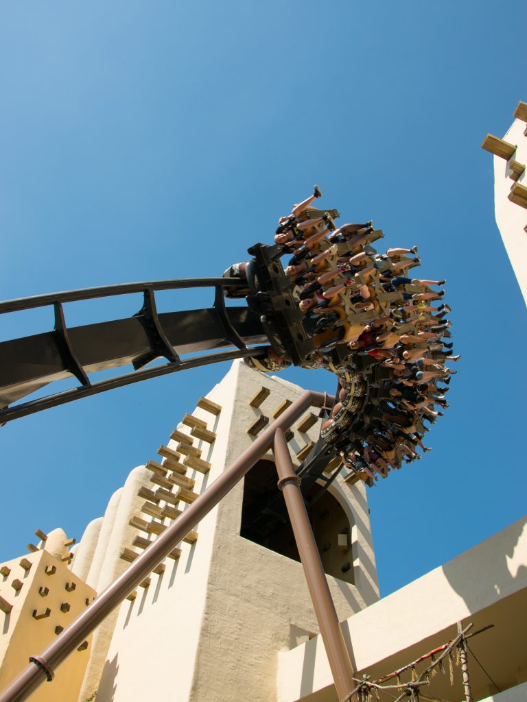 Achterbahn Black Mamba im Phantasialand Brühl